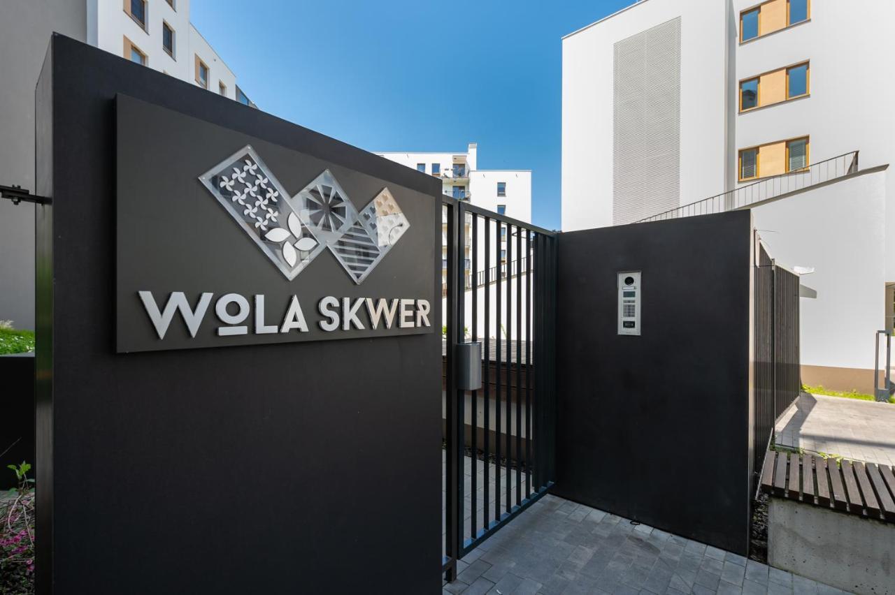 Wola Skwer Happy Apartment Варшава Экстерьер фото